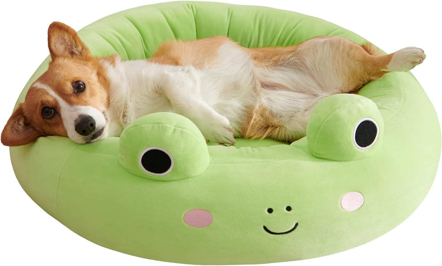 Cartoon Plush Bed — Big Comfort, Big Smiles!