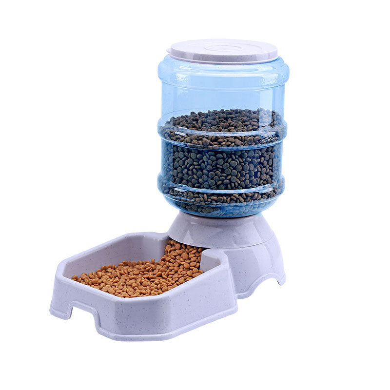 Pawsome Auto Feeder + Fountain – Keep Your Pet Happy & Covered