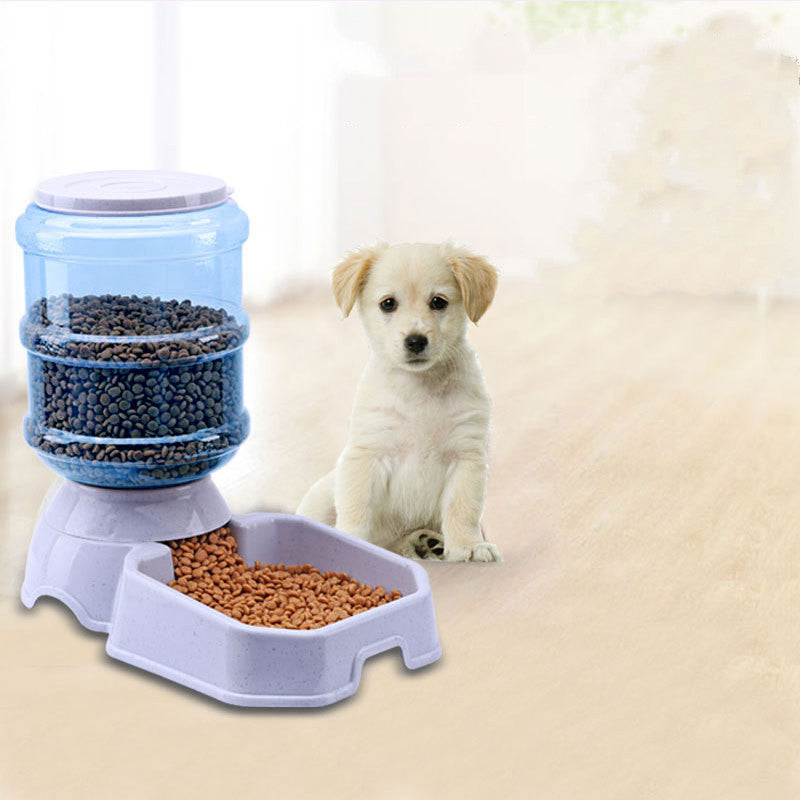 Pawsome Auto Feeder + Fountain – Keep Your Pet Happy & Covered