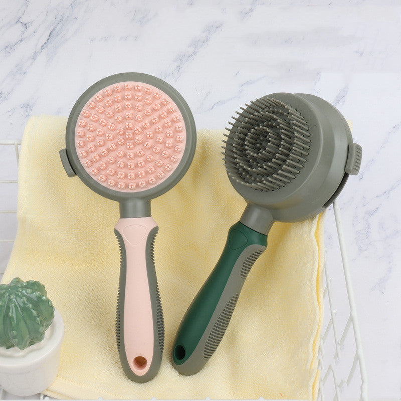 Self Cleaning Brush — Tangle-Free, Shed-Free, Stress-Free!