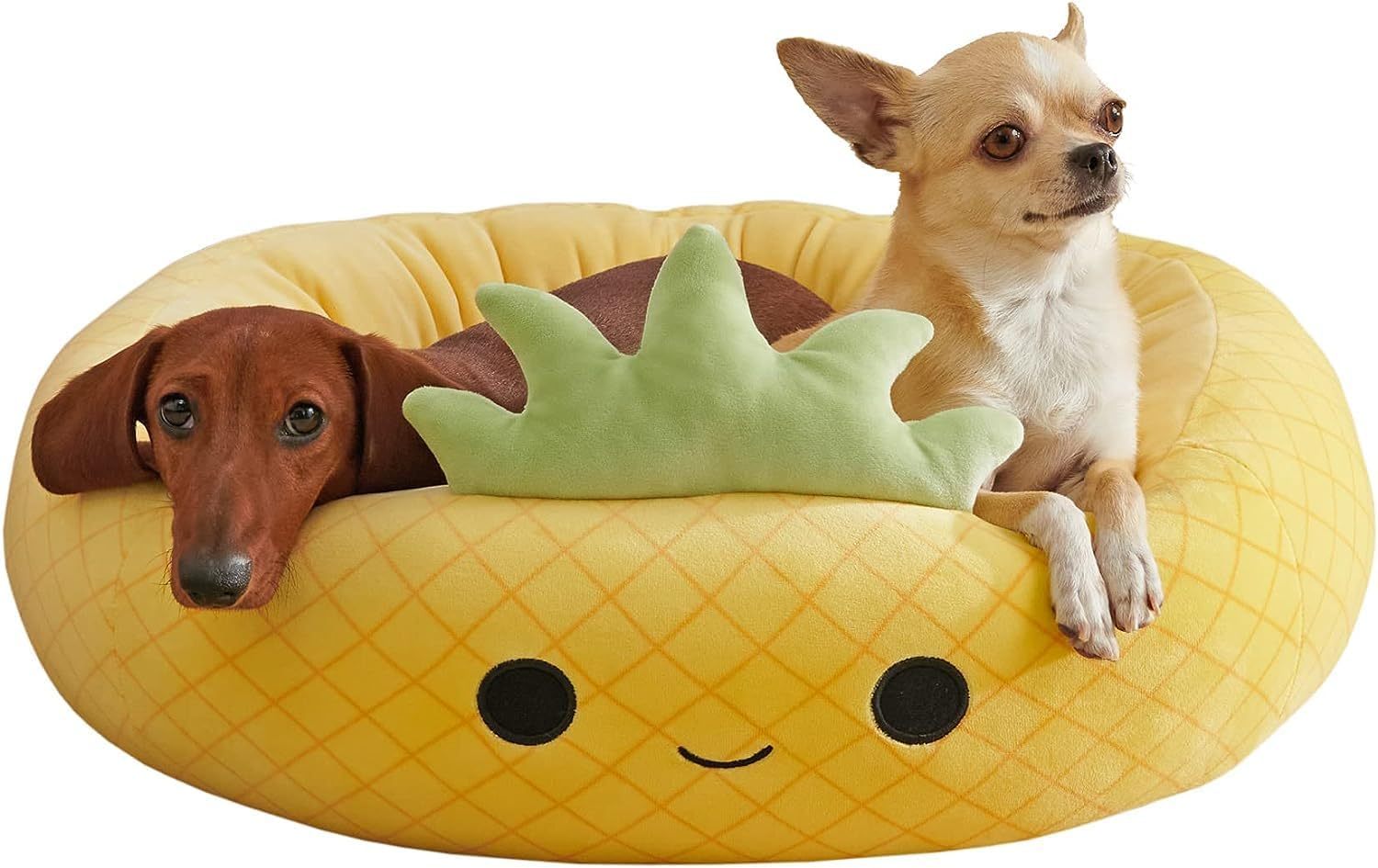 Cartoon Plush Bed — Big Comfort, Big Smiles!