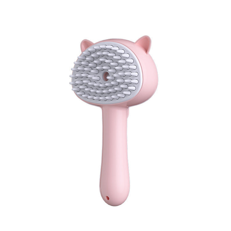 Pet Grooming Brush — Clean, Mist, & Massage Magic!