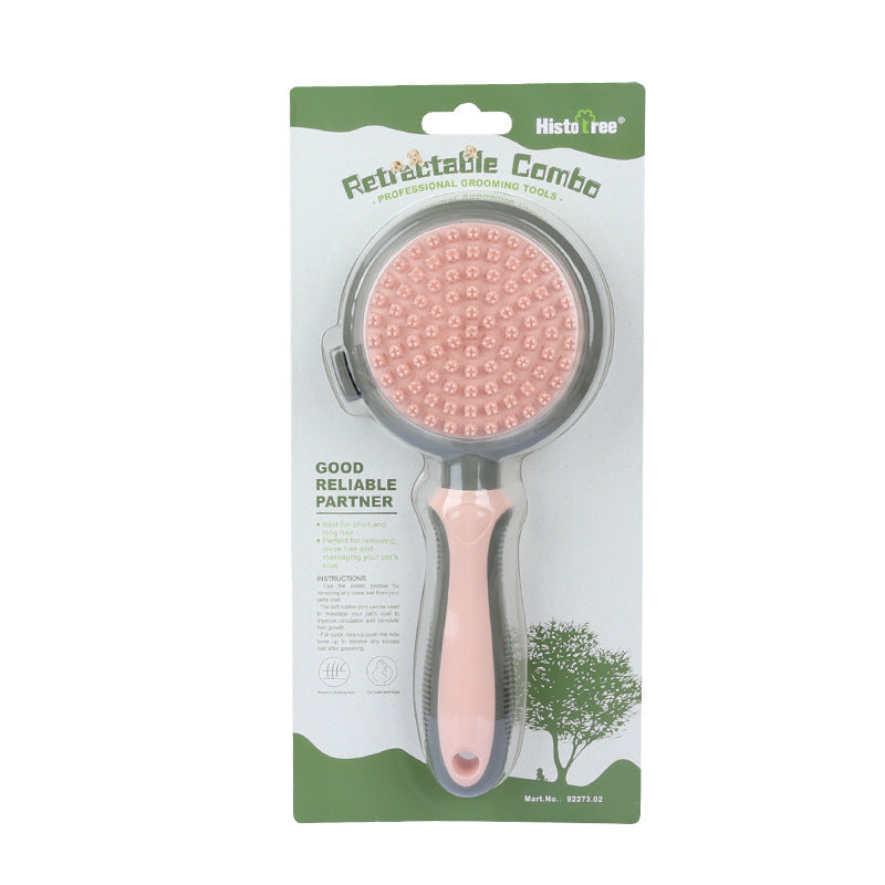 Self Cleaning Brush — Tangle-Free, Shed-Free, Stress-Free!