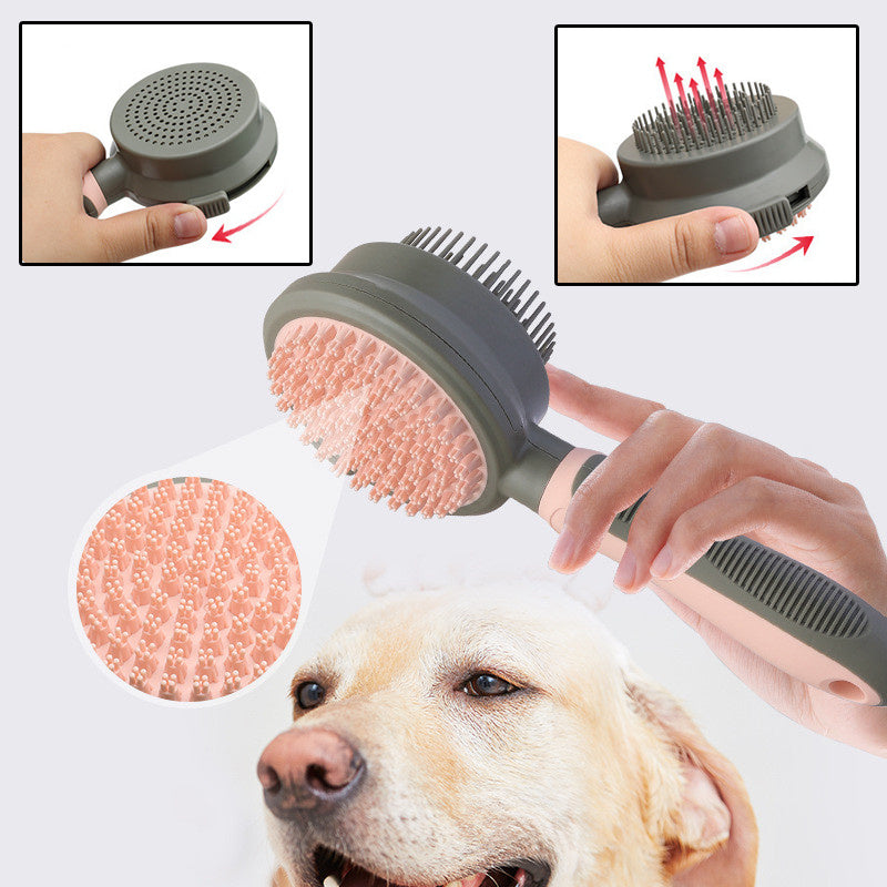 Self Cleaning Brush — Tangle-Free, Shed-Free, Stress-Free!